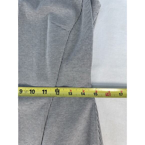 HUGO by Hugo Boss Womens sz 6 Houdstooth Zipper Sheath Dress Business Classic - Picture 9 of 15
